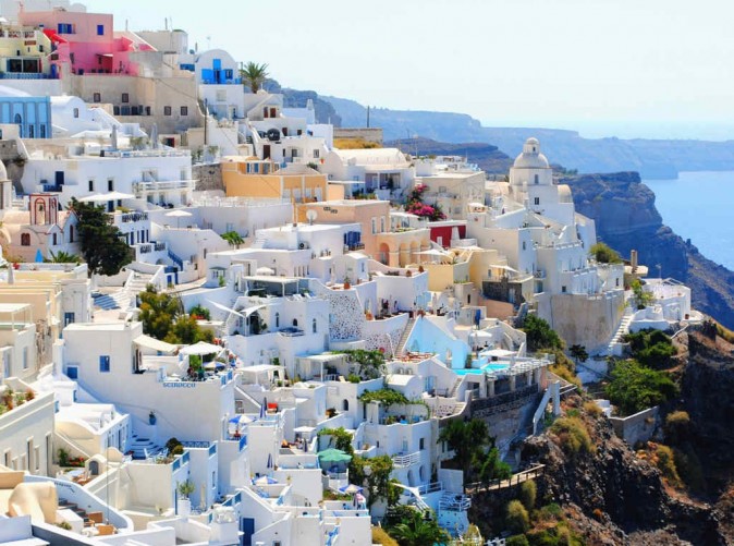 Santorini - Schoene Aussichten Touristik - pixabay-1404852